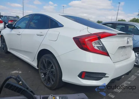 2021 Honda Civic Sport z USA, uszkodzony, nr VIN 2HGFC2F87MH559154